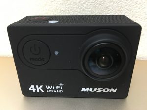 MUSON(ムソン)アクションカメラMC2の本体正面