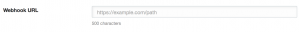 Webhook URL