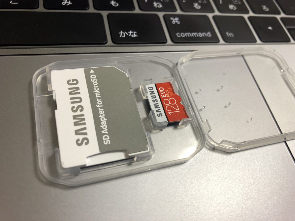 Samsung microSDカード128GB EVOPlus Class10 UHS-I U3の3