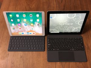 iPad ProとSurface goの比較2