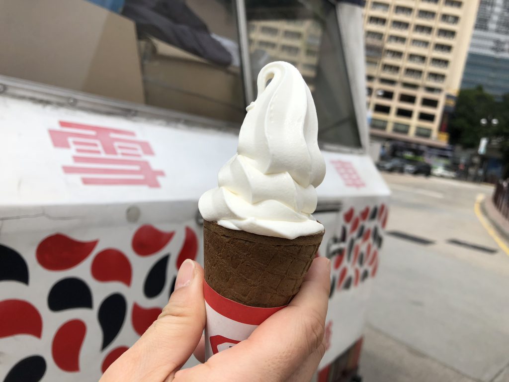 香港のソフトクリーム