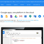 Google Apps Scriptのトップページ1