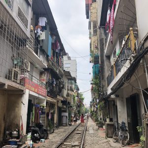 ベトナムのハノイ旅行記4日間の3〜4日目【2019年6月】の線路