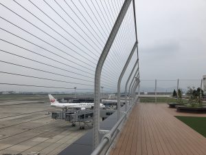 伊丹空港の展望デッキ