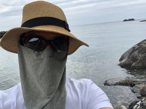 奄美で釣りをする人