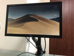 HUANUO PC モニター アーム 液晶ディスプレイ アーム ガススプリング式 ガス圧式 17～32インチ対応 耐荷重1-8kg