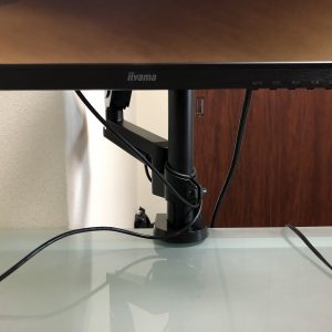 HUANUO PC モニター アーム 液晶ディスプレイ アーム ガススプリング式 ガス圧式 17～32インチ対応 耐荷重1-8kg