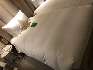 ホテル・ロイヤル・ニッコー・タイペイのベッド