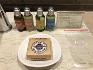 ホテル・ロイヤル・ニッコー・タイペイのアメニティ