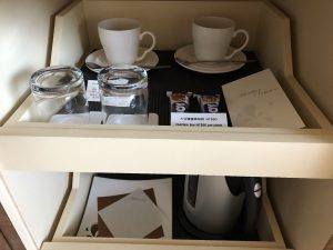 ホテル・ロイヤル・ニッコー・タイペイのお茶やコーヒー