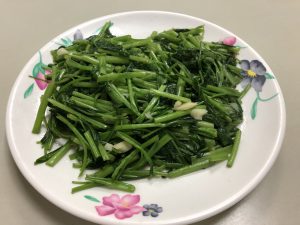 冠京華の青菜炒め