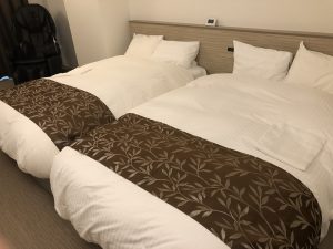 ホテルサンリバー四万十のツインの部屋