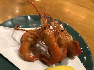 味劇場ちかの川エビの唐揚げ