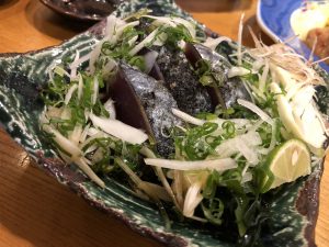 味劇場ちかのカツオのタタキ