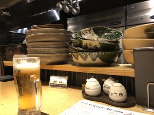 亜紗 出島店の店内
