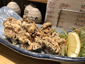 亜紗 出島店の唐揚げ