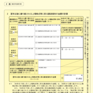 所得税の確定申告書付表の2面