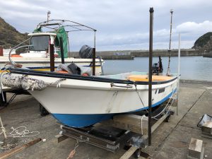 チヌ狙い奄美大島の釣り旅行記【2020年3月】の船