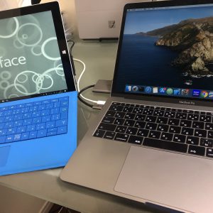 macbookproとsurfacepro3