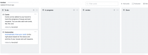 GitHub ActionsでプルリクエストにリンクされたIssueを自動でcolumn間を移動させる