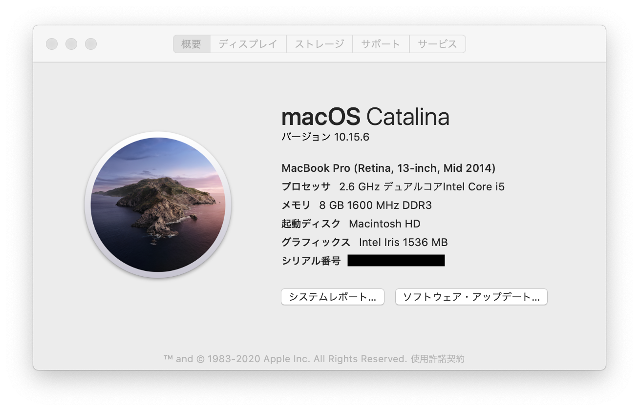 MacBook Proの旧モデル(2014)で最新MacOSは快適に動くのか！？ | FIRE達成のフリーランスエンジニアブログ