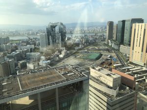 ザ・リッツカールトン大阪の景色