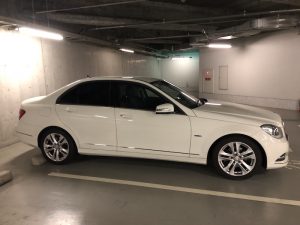 ザ・リッツカールトン大阪の駐車場