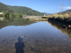 宇検村の釣りのポイントの満潮時