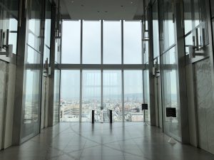 大阪マリオット都ホテルのロビー