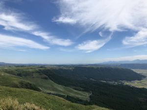 熊本旅行4日間の3日目の大観峰