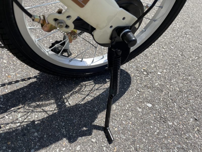 マイパラス 折りたたみ自転車 16インチ 6段変速(アイボリー)